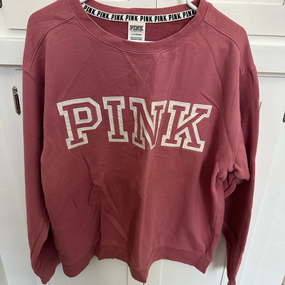 Victoria's Secret PINK Women's Sweater - Deep Pink